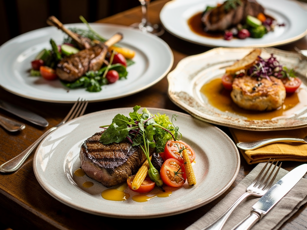 Plats artisanaux de La Fabrique Bistrot avec produits frais locaux