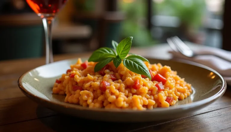 Image illustrant : Risotto Chorizo : Recette Crémeuse et Gourmande en 25 Min