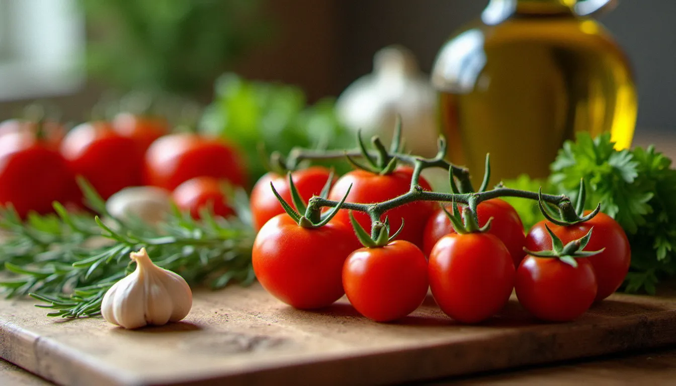 Ingrédients frais et locaux pour une recette de bistrot authentique