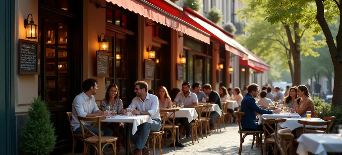 Image illustrant : Decoration Bistrot Francais : Idees et Style pour Votre Etablissement